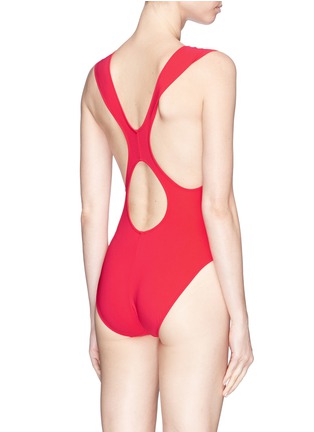 Back View - Click To Enlarge - ARAKS - 'Jireh' cutout back one-piece swimsuit