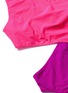 Detail View - Click To Enlarge - ARAKS - 'Elmar' colourblock cutout one-piece swimsuit