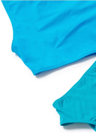 Detail View - Click To Enlarge - ARAKS - 'Elmar' colourblock cutout one-piece swimsuit