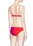 Back View - Click To Enlarge - ARAKS - 'Elsa' colourblock bikini top