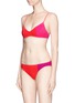 Figure View - Click To Enlarge - ARAKS - 'Enel' colourblock bikini bottoms