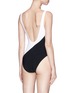 Back View - Click To Enlarge - ARAKS - 'Harley' colourblock one-piece swimsuit