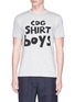Main View - Click To Enlarge - COMME DES GARÇONS SHIRT - 'Boys' logo patch T-shirt