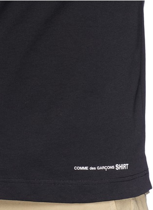 Detail View - Click To Enlarge - COMME DES GARÇONS SHIRT - Logo print T-shirt