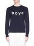 Main View - Click To Enlarge - COMME DES GARÇONS SHIRT - 'Boys' print sweater