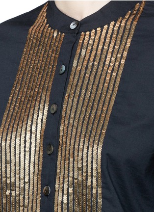 Detail View - Click To Enlarge - FIGUE - 'Jasmine' sequin bib tunic