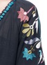 Detail View - Click To Enlarge - FIGUE - 'Victoria' pompom floral embroidered tunic