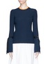 Main View - Click To Enlarge - 3.1 PHILLIP LIM - Buckled cuff rib knit sweater