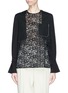 Main View - Click To Enlarge - 3.1 PHILLIP LIM - 'Combo' guipure lace and crepe top