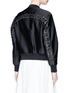 Back View - Click To Enlarge - 3.1 PHILLIP LIM - Lace-up satin bomber jacket