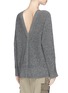 Back View - Click To Enlarge - 3.1 PHILLIP LIM - V-back faux pearl cuff sweater