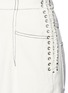 Detail View - Click To Enlarge - 3.1 PHILLIP LIM - Lace-up corset waist denim skirt