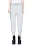 Main View - Click To Enlarge - 3.1 PHILLIP LIM - Smocked waist cotton terry cropped jogging pants