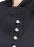 Detail View - Click To Enlarge - 3.1 PHILLIP LIM - Faux pearl button satin long vest