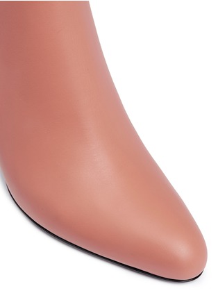 Detail View - Click To Enlarge - MARNI - Calfskin leather ankle boots