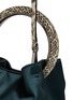  - MARNI - 'Pannier' snake embossed ring handle satin crossbody bag