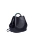 Figure View - Click To Enlarge - MARNI - 'Pannier' ring handle leather crossbody handbag