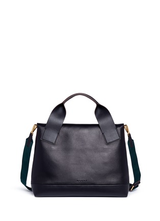 Detail View - Click To Enlarge - MARNI - 'City Pod' lambskin leather crossbody bag