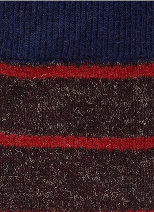 Detail View - Click To Enlarge - FALKE - 'Shipowner' stripe socks