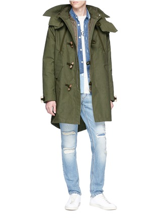 Figure View - Click To Enlarge - DENHAM - 'Hvanna' ripstop down parka