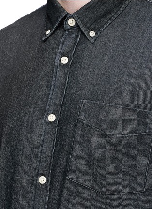 Detail View - Click To Enlarge - DENHAM - 'Standard' washed denim shirt