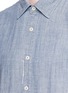 Detail View - Click To Enlarge - DENHAM - Boro patchwork chambray shirt