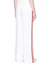 Back View - Click To Enlarge - VICTORIA, VICTORIA BECKHAM - Contrast outseam relaxed tuxedo pants