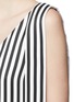 Detail View - Click To Enlarge - VICTORIA, VICTORIA BECKHAM - Shoulder sash V-neck shift dress