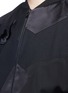 Detail View - Click To Enlarge - VICTORIA, VICTORIA BECKHAM - Swan patchwork bomber jacket
