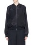 Main View - Click To Enlarge - VICTORIA, VICTORIA BECKHAM - Swan patchwork bomber jacket