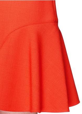 Detail View - Click To Enlarge - VICTORIA, VICTORIA BECKHAM - Flounce side cady skirt