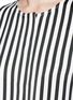 Detail View - Click To Enlarge - VICTORIA, VICTORIA BECKHAM - Belted stripe top