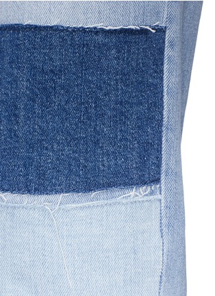 Detail View - Click To Enlarge - VICTORIA, VICTORIA BECKHAM - 'Alt' patchwork jeans