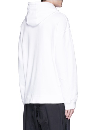 Back View - Click To Enlarge - 72951 - Logo graphic print oversized hoodie