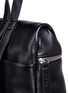  - KARA - Small pebbled leather backpack