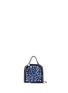 Main View - Click To Enlarge - STELLA MCCARTNEY - 'Falabella' jewelled shaggy deer tiny crossbody chain tote
