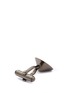 Detail View - Click To Enlarge - LANVIN - Brushed disc cufflinks