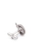 Detail View - Click To Enlarge - LANVIN - Onyx rope cufflinks