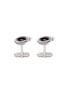 Main View - Click To Enlarge - LANVIN - Onyx rope cufflinks