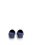 Back View - Click To Enlarge - TORY BURCH - 'Elisa' beaded logo canvas espadrilles