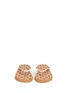 Front View - Click To Enlarge - TORY BURCH - 'Thin' diamond tile print flip flops