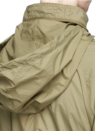  - ISABEL MARANT ÉTOILE - 'Carman' hooded waterproof windbreaker jacket