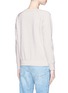 Back View - Click To Enlarge - ISABEL MARANT ÉTOILE - 'Lilly' Think embroidered sweatshirt