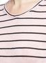 Detail View - Click To Enlarge - ISABEL MARANT ÉTOILE - Stripe linen-cotton blend T-shirt