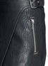 Detail View - Click To Enlarge - ISABEL MARANT ÉTOILE - 'Kakili' buckled bubble leather wrap skirt