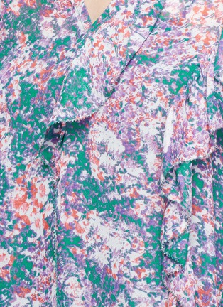 Detail View - Click To Enlarge - ISABEL MARANT ÉTOILE - 'Jedy' ruffle floral print dress
