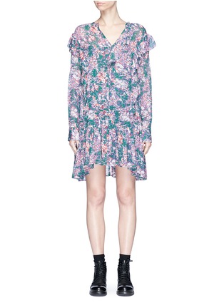 Main View - Click To Enlarge - ISABEL MARANT ÉTOILE - 'Jedy' ruffle floral print dress