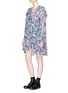 Figure View - Click To Enlarge - ISABEL MARANT ÉTOILE - 'Jedy' ruffle floral print dress