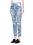 Front View - Click To Enlarge - ISABEL MARANT ÉTOILE - 'Clayton' graffiti print jeans