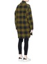 Back View - Click To Enlarge - ISABEL MARANT ÉTOILE - 'Gino' oversized check bouclé coat